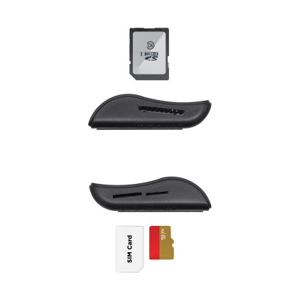 AISENS ASCR-SN02SD-BK lettore di controllo di accesso Lettore di controllo accessi USB Nero