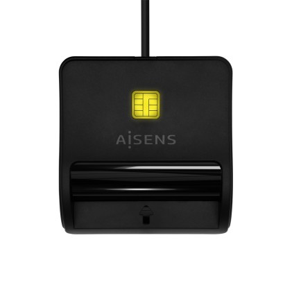 AISENS ASCR-SN03C-BK lettore di controllo di accesso Lettore di controllo accessi USB Nero