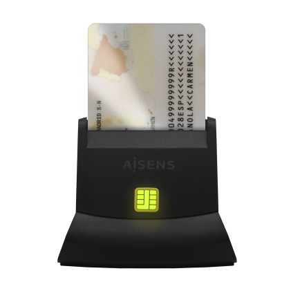 AISENS ASCR-SN05-BK lettore di card readers Interno USB USB 2.0 Nero