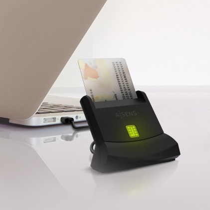 AISENS ASCR-SN05-BK lettore di card readers Interno USB USB 2.0 Nero