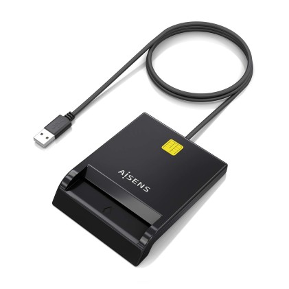 AISENS ASCR-SN06-BK lettore di card readers Interno USB USB tipo-C Nero