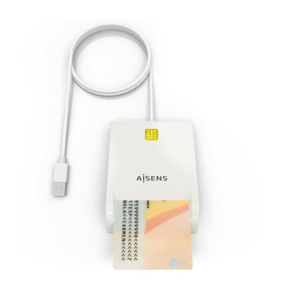 AISENS ASCR-SN07-W lettore di card readers Interno USB USB 2.0 Bianco
