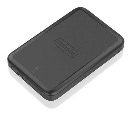 AISENS ASE-2519B contenitore di unità di archiviazione Box esterno HDD/SSD Nero 2.5"