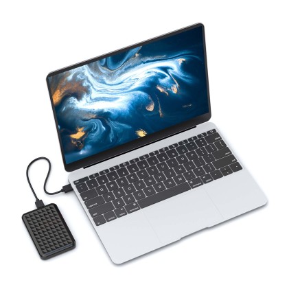 AISENS ASE-2521B contenitore di unità di archiviazione Custodia per Disco Rigido (HDD) Nero 2.5" Alimentazione USB