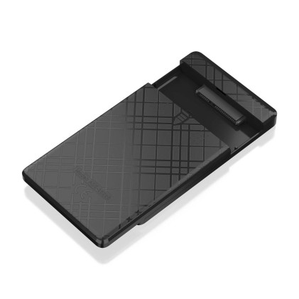 AISENS ASE-2522B contenitore di unità di archiviazione Box esterno HDD/SSD Nero 2.5"