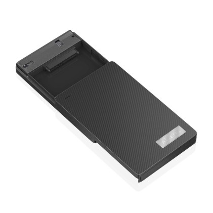 AISENS ASE-2541B contenitore di unità di archiviazione Custodia per Disco Rigido (HDD) Nero 2.5"