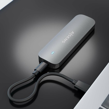 AISENS ASM2-006GRY contenitore di unit&agrave; di archiviazione Box esterno SSD Grigio M.2