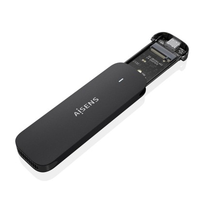 AISENS ASM2-024B contenitore di unità di archiviazione Box esterno SSD Nero M.2