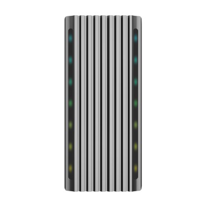 AISENS ASM2-RGB011GR contenitore di unità di archiviazione Box esterno SSD Grigio M.2