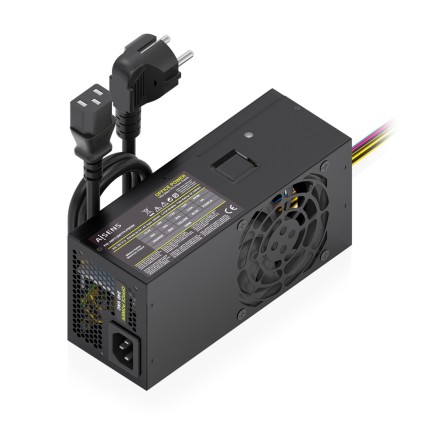 AISENS ASPC-500TFX-PSEBK alimentatore per computer 500 W 20+4 pin ATX TFX Nero