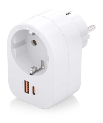 AISENS ASPS-1A1C06-W Caricabatterie per dispositivi mobili Universale Bianco AC Ricarica rapida Interno