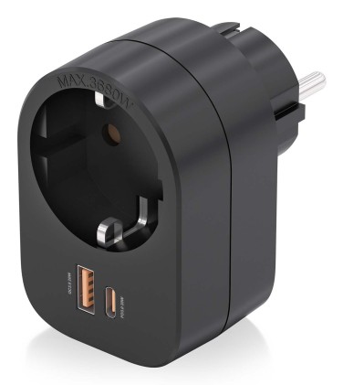 AISENS ASPS-1A1C07-BK Caricabatterie per dispositivi mobili Universale Nero AC Ricarica rapida Interno