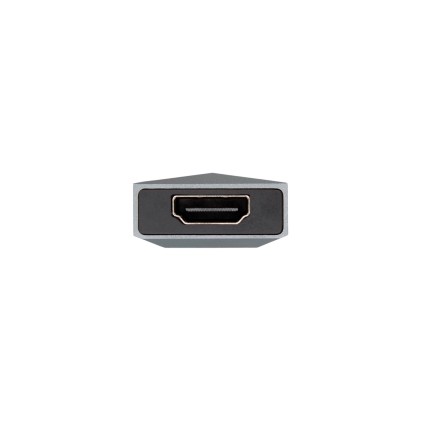 AISENS ASUC-4P002-GR replicatore di porte e docking station per notebook Cablato USB 3.2 Gen 1 (3.1 Gen 1) Type-C Grigio