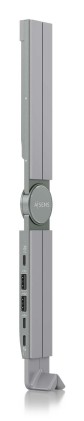 AISENS ASUC-4P021-GR replicatore di porte e docking station per laptop Cablato USB 3.2 Gen 1 (3.1 Gen 1) Type-C Grigio