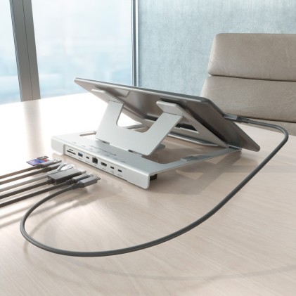 AISENS ASUC-7P045-GR supporto per laptop Supporto per laptop e tablet Grigio 40,6 cm (16")