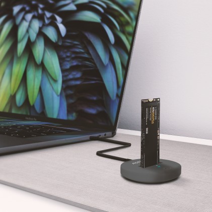 AISENS ASUC-M2D014-GR contenitore di unit&agrave; di archiviazione Box esterno SSD Grigio M.2