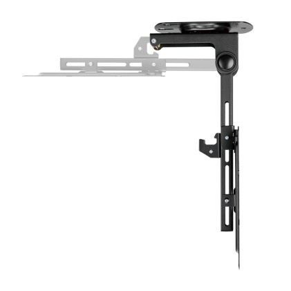 AISENS CT43S-187 Supporto TV a parete 109,2 cm (43") Nero