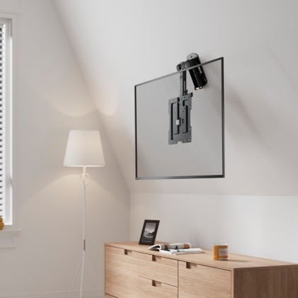 AISENS CT43S-187 Supporto TV a parete 109,2 cm (43") Nero