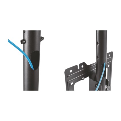 AISENS CT43TSE-053 Supporto TV a parete 109,2 cm (43") Nero