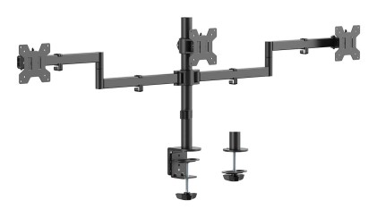 AISENS DT27TSR-281 Supporti a parete per TV 68,6 cm (27") Scrivania Nero