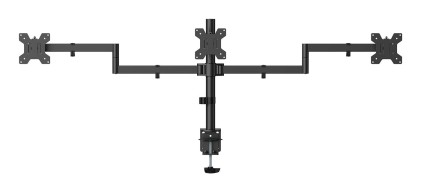 AISENS DT27TSR-281 Supporti a parete per TV 68,6 cm (27") Scrivania Nero