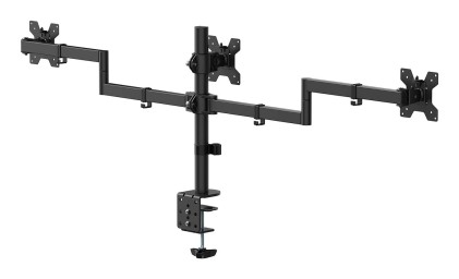 AISENS DT27TSR-281 Supporti a parete per TV 68,6 cm (27") Scrivania Nero