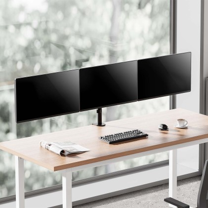 AISENS DT27TSR-281 Supporti a parete per TV 68,6 cm (27") Scrivania Nero