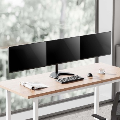 AISENS DT27TSR-287 Supporti a parete per TV 68,6 cm (27") Scrivania Nero