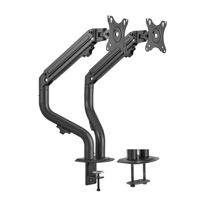 AISENS DT32TSR-141 supporto da tavolo per Tv a schermo piatto 81,3 cm (32") Nero Scrivania