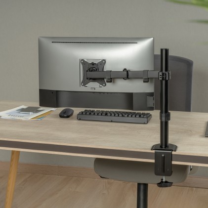 AISENS DT32TSR-147 supporto da tavolo per Tv a schermo piatto 81,3 cm (32") Nero Scrivania