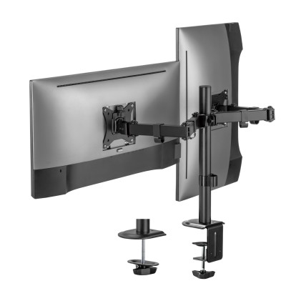 AISENS DT32TSR-149 supporto da tavolo per Tv a schermo piatto 81,3 cm (32") Nero Scrivania