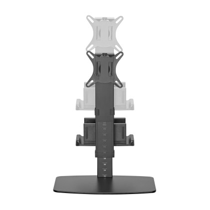 AISENS DT32TSR-165 supporto da tavolo per Tv a schermo piatto 81,3 cm (32") Nero Scrivania