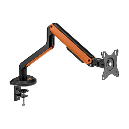 AISENS DT32TSR-249 Supporti a parete per TV Scrivania Nero, Arancione