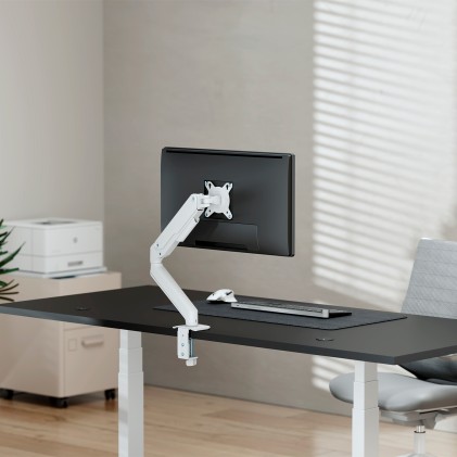 AISENS DT32TSR-435 Supporti a parete per TV 81,3 cm (32") Scrivania Bianco