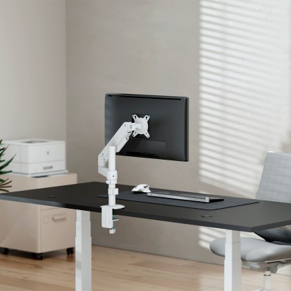 AISENS DT32TSR-437 Supporti a parete per TV 81,3 cm (32") Scrivania Bianco