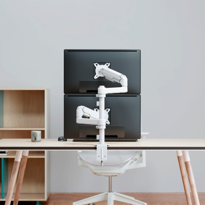 AISENS DT32TSR-441 Supporti a parete per TV 81,3 cm (32") Scrivania Bianco