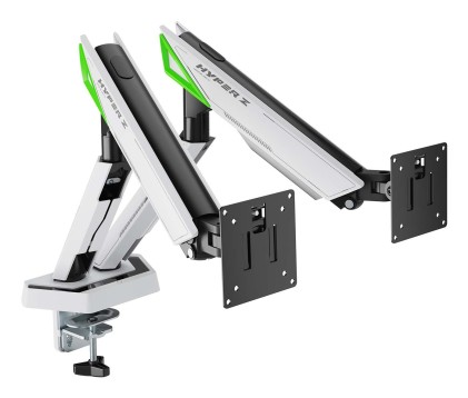 AISENS DT38TSR-345 Supporti a parete per TV 96,5 cm (38") Scrivania Nero, Bianco