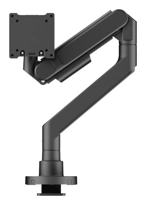 AISENS DT57TSR-307 Supporti a parete per TV 144,8 cm (57") Scrivania Nero