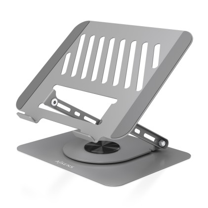 AISENS LP5SXL-487 supporto per laptop Supporto per laptop e tablet Grigio 43,2 cm (17")