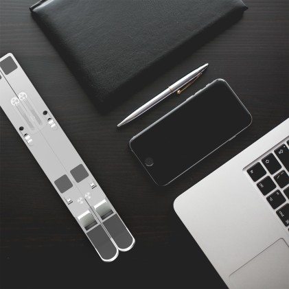 AISENS LPS3M-177 supporto per laptop Supporto per laptop e tablet Argento 38,1 cm (15")