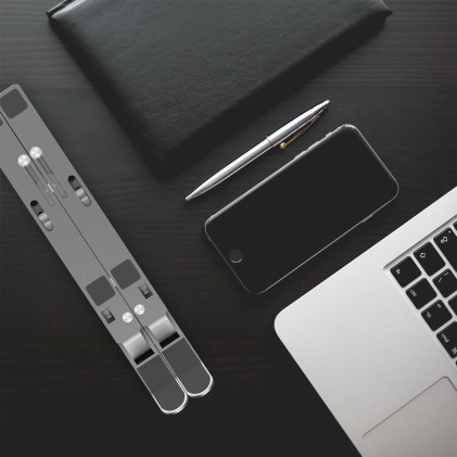 AISENS LPS3M-179 supporto per laptop Supporto per laptop e tablet Grigio 38,1 cm (15")