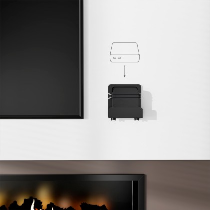 AISENS MPC02-155 supporto per CPU Supporto CPU a parete Nero