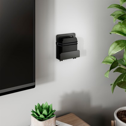 AISENS MPC02-155 supporto per CPU Supporto CPU a parete Nero