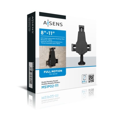 AISENS MS1P02-111 supporto antifurto per tablet 27,9 cm (11") Nero