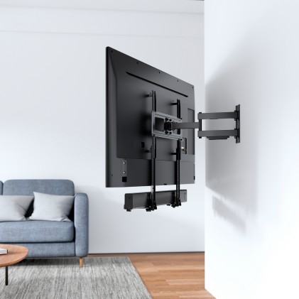 Supporto universale Aisens per soundbar - Nero