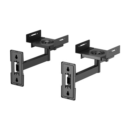 AISENS SPK05U-421 supporto da parete per casse acustiche Acciaio Nero