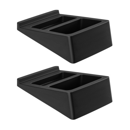 AISENS SPK07U-425 supporto da parete per casse acustiche Scrivania, Tavolo Acciaio Nero
