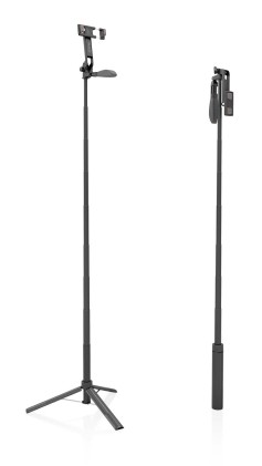 AISENS SS01ST-299 bastone per selfie Smartphone Nero