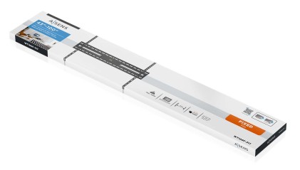 AISENS WT100F-317 Supporto TV a parete 2,54 m (100") Nero