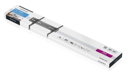 AISENS WT100T-319 Supporto TV a parete 2,54 m (100") Nero